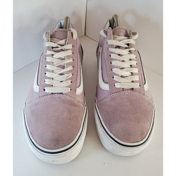 Vans Unisex Lace Up Lavender Purple Suede Mens 8 Womens 9.5 - Picture 3 of 12